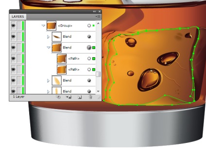 Utilizând obiecte de amestec pentru a crea tranziții de culoare netedă în Adobe Illustrator - rboom