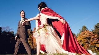 Poveste de dragoste în stilul nunții dragonului de vârstă de vară