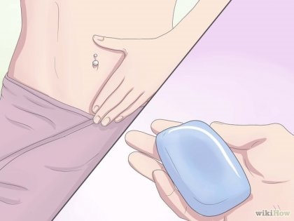 Cum să cureți o piercing ombilic