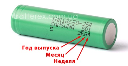 Cum se determină data eliberării bateriilor de 18650 și decodificarea marcajului acestora
