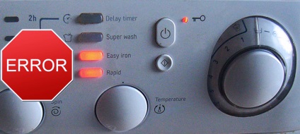 Cum să determinați în mod corect codul de eroare al mașinii de spălat ariston, dacă indicatoarele luminează intermitent, 5 stele