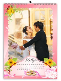 Calendar a3 cu fotografie la comandă