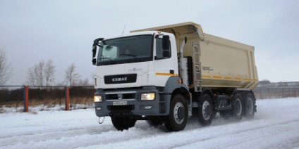 Autovehiculele KAMAZ intră în carieră, vehicule speciale și vehicule comerciale