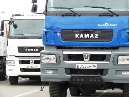 Autovehiculele KAMAZ intră în carieră, vehicule speciale și vehicule comerciale