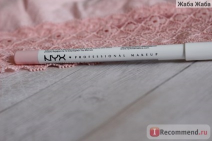 Creion pentru ochi nyx faux alb strălucire ochi - «din lista de krygina! (Aproape) roz caldah nyx