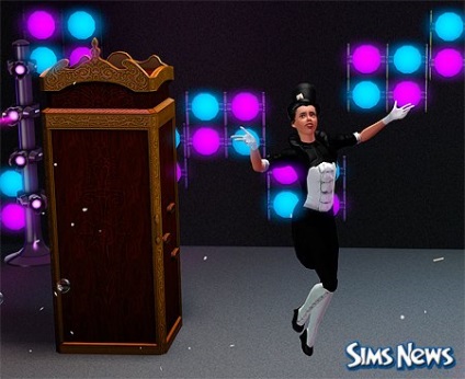 Cariera unui magician în show-urile sims 3 (magicianul Sims 3 - un articol minunat despre cum să devii