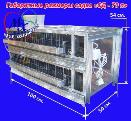 Cage - boiler încălzit încălzit