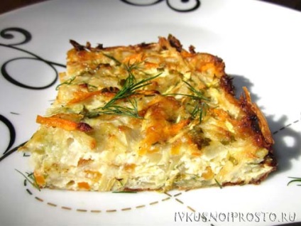 Kugel - egy recept egy fotóval, és ízletes és egyszerű