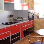 Bucătărie în stil de fuziune - design interior