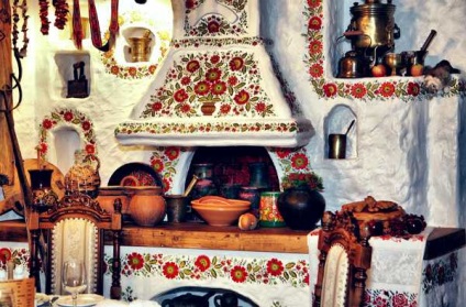 Bucătărie în stil ucrainean, casa32