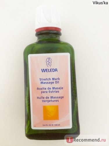 Ulei din vergeturi weleda ulei de masaj stretch marca - «Weleda este un ulei excelent pentru prevenire