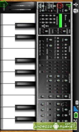 Maxi synth - emulator sintetizator - descărcare gratuită de pe site!