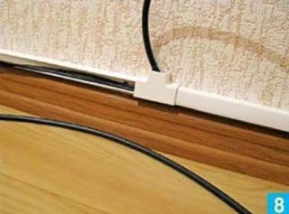 Instalarea cablurilor în conducta de cablu