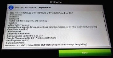 Actualizăm firmware-ul tab-ului galaxiei samsung 10