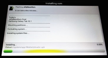 Actualizăm firmware-ul tab-ului galaxiei samsung 10