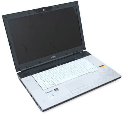 A laptop felülvizsgálata fujitsu amilo pi 3560