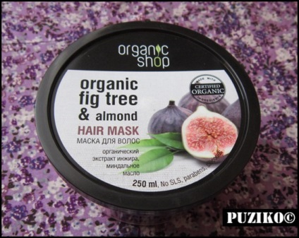 Organic smochin organice magazin - masca de păr de migdale - masca de păr Recenzii grecesc smochine