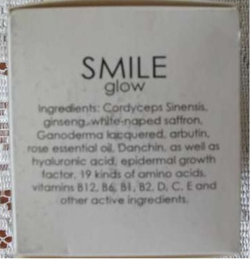Whitening cream smile glow user manual, preț, verificare, descriere