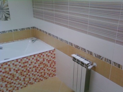 Finisarea pereților din baie cu tapet din fibră de sticlă, panouri pvc instrucțiuni video, fotografie