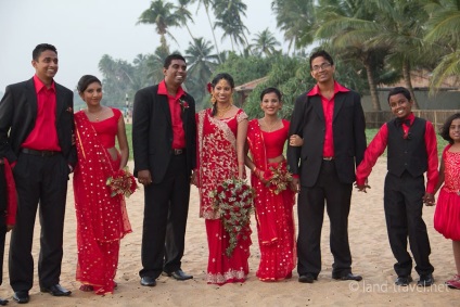 Pihenünk a hegyekre, pihenünk a tengerek esküvői szertartásaiba Srí Lanka (2. rész)