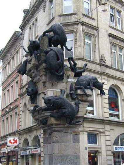 Monumentumok macskáknak (25 fotó)