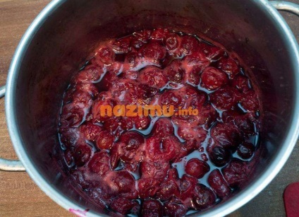 Cseresznye tészta - főzés receptet a szárítóban fotóval