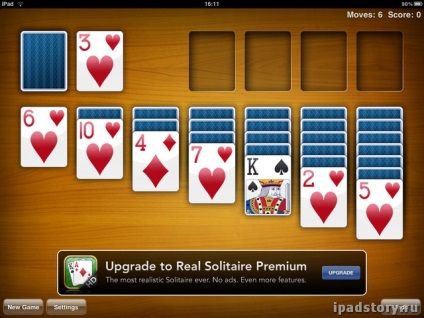 Solitaire solitaire pentru ipad, totul despre ipad