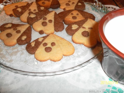 Biscuite cookie, reteta de gătit cu o fotografie de biscuiți doggie