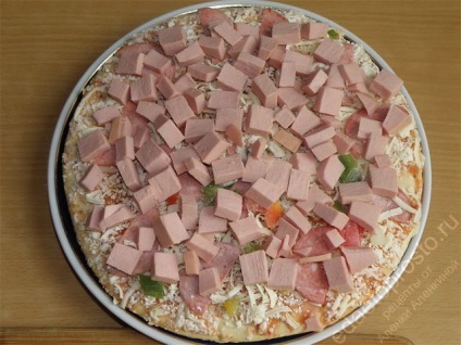 Pizza cu fasole