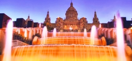 Cântând fântâni de Montjuïc în barcelona - calendar, adresa, foto - planeta de hoteluri