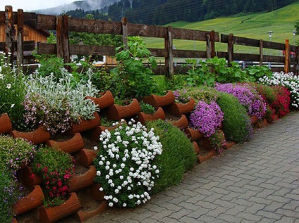 Reguli pentru a face grădinile de flori să rupă și să decoreze