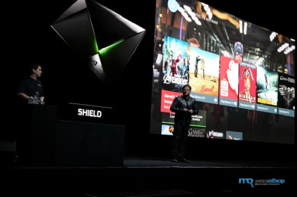 Previzualizarea consolei scut nvidia