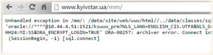 A Kyivstar honlapja nem érhető el, a negatív visszajelzések és az egyensúly nem működnek