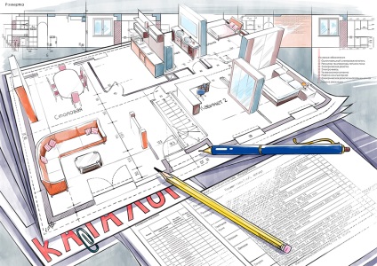 Cum să începeți reparațiile în casă - biroul de arhitectură și design Anna Hakobyan