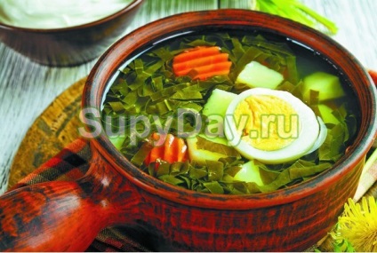 Supa de Sorrel - gustați și beneficiați de o rețetă pe tot parcursul anului cu fotografie și video