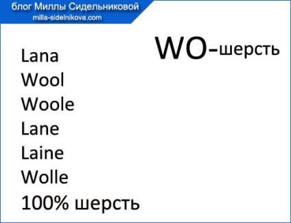 Lână proprietăți ale țesăturii