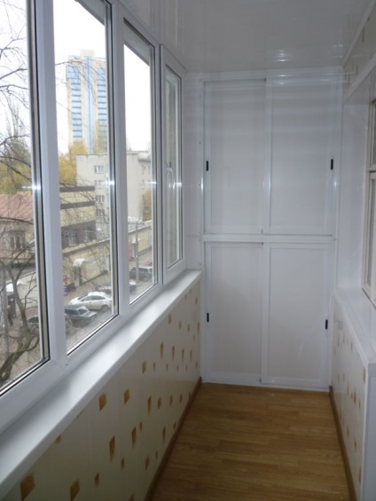 Cabinet pe balcon - fotografie cu cele mai bune opțiuni de design