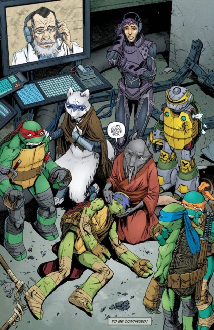 Soarta uneia dintre țestoasele ninja din tmnt # 44, geekcity