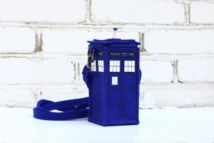 Geantă de mână tardis mic, krukrustudio - pungi originale-cadouri, pungi pentru tineri-obiecte