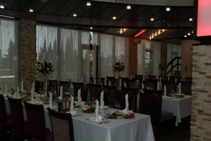 Egy esküvő az étteremben „Laluna” - menyegzőt egy étteremben egy esküvő „La Luna”