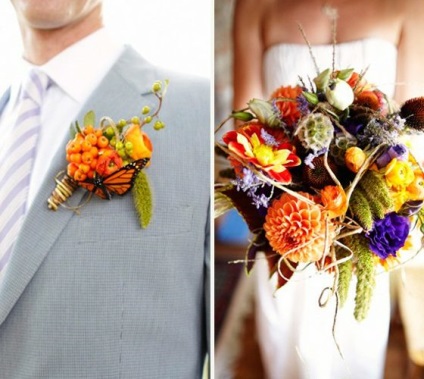 Decoratiuni de nunta pentru mire, care vor completa imaginea de moda