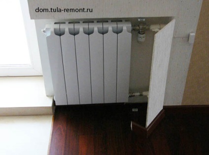 Termostat pentru funcționarea încălzirii radiatorului