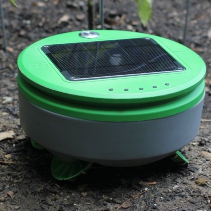 Robot-grădinar Tertill pentru paturile de plivire, o revistă de mecanică populară