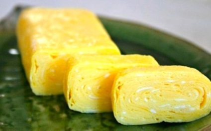 Delicatesele de gătit omelete de bucătăria japoneză și coreeană