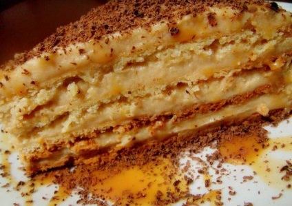 Crema-brulee tort - o rețetă cu o fotografie cum să gătești într-o casă gustoasă