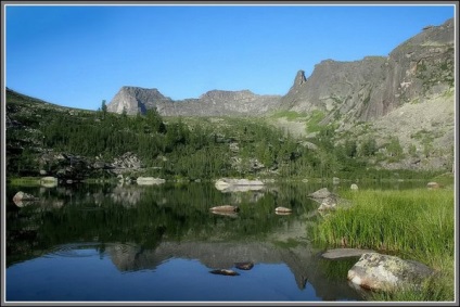 Locuri turistice din Teritoriul Krasnoyarsk - un parc natural - ergaki