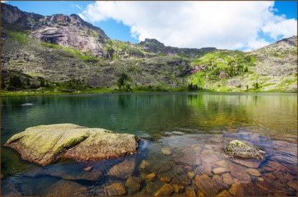 Locuri turistice din Teritoriul Krasnoyarsk - un parc natural - ergaki