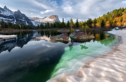 Locuri turistice din Teritoriul Krasnoyarsk - un parc natural - ergaki