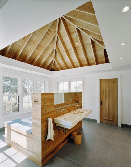 Decor de decor și decor de baie - de la podea la tavan, piese interioare