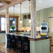 În ce mod este mai bine să decorezi bucătăria, ideile de design al unui interior pe o fotografie